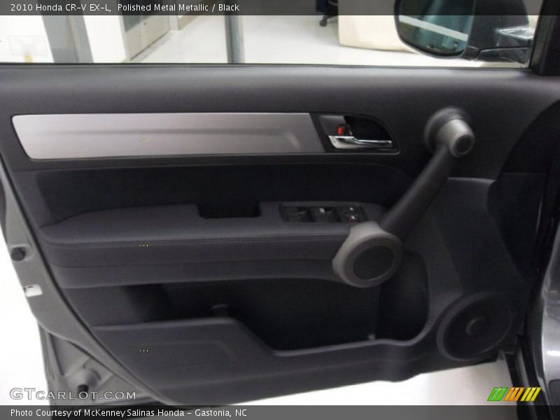 Polished Metal Metallic / Black 2010 Honda CR-V EX-L