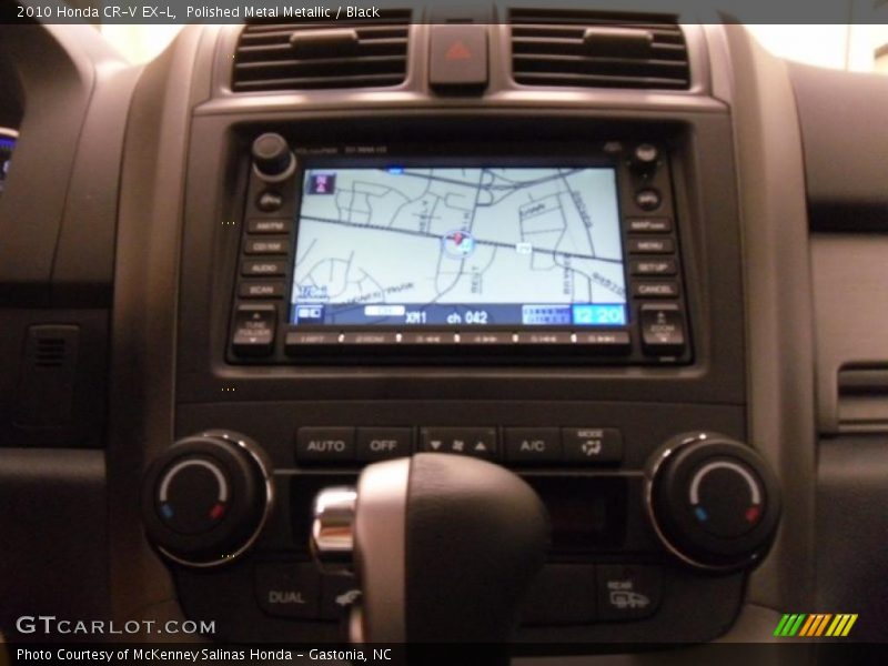 Polished Metal Metallic / Black 2010 Honda CR-V EX-L