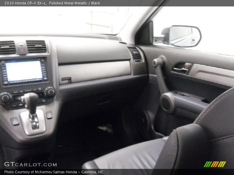 Polished Metal Metallic / Black 2010 Honda CR-V EX-L