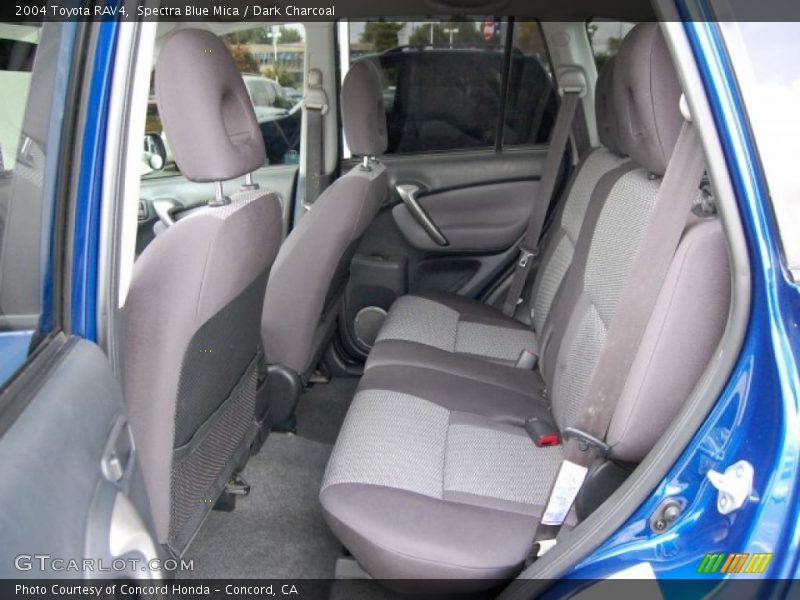 Spectra Blue Mica / Dark Charcoal 2004 Toyota RAV4
