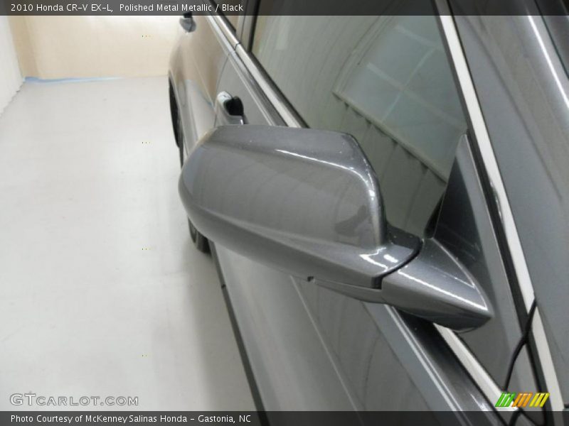 Polished Metal Metallic / Black 2010 Honda CR-V EX-L