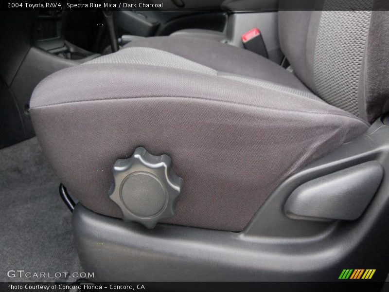 Spectra Blue Mica / Dark Charcoal 2004 Toyota RAV4