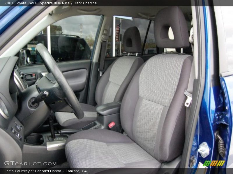 Spectra Blue Mica / Dark Charcoal 2004 Toyota RAV4