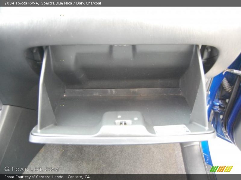 Spectra Blue Mica / Dark Charcoal 2004 Toyota RAV4