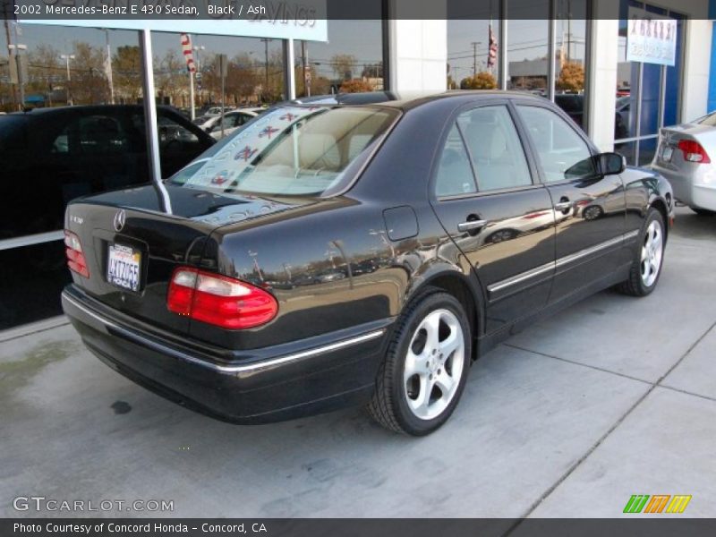 Black / Ash 2002 Mercedes-Benz E 430 Sedan