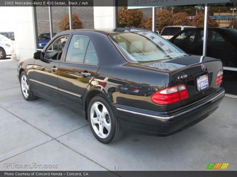 Black / Ash 2002 Mercedes-Benz E 430 Sedan