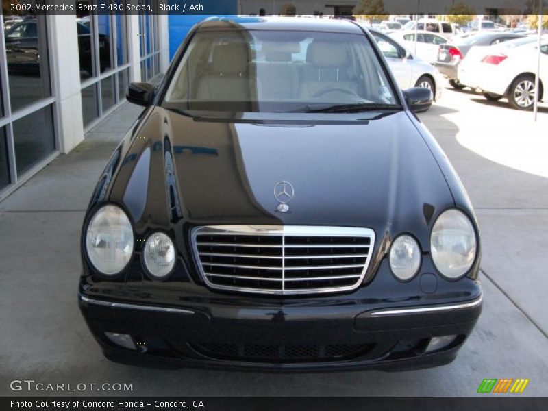 Black / Ash 2002 Mercedes-Benz E 430 Sedan
