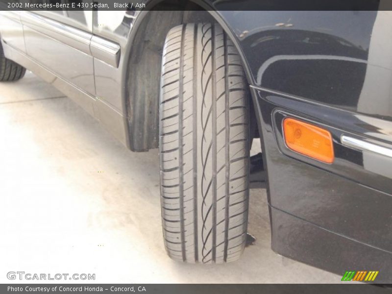 Black / Ash 2002 Mercedes-Benz E 430 Sedan