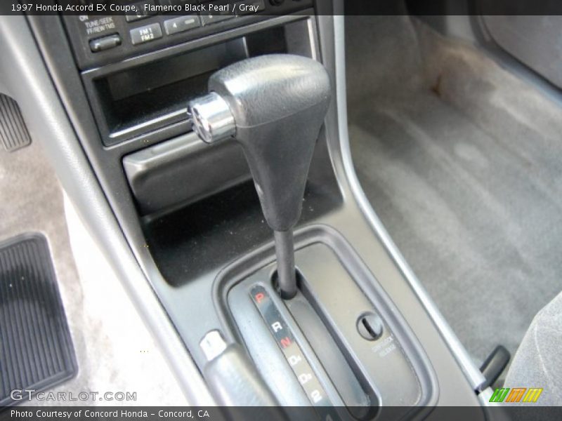 Flamenco Black Pearl / Gray 1997 Honda Accord EX Coupe