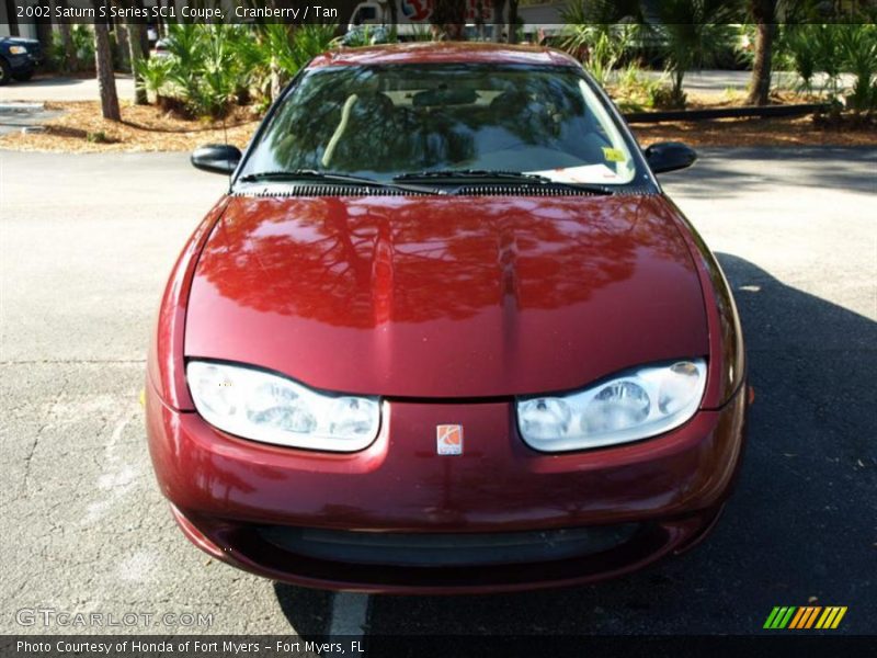 Cranberry / Tan 2002 Saturn S Series SC1 Coupe