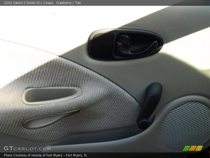 Cranberry / Tan 2002 Saturn S Series SC1 Coupe