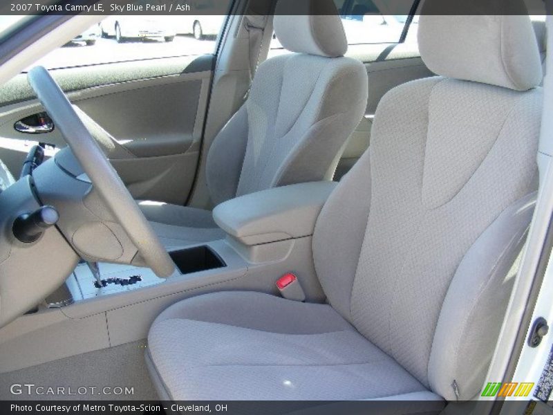Sky Blue Pearl / Ash 2007 Toyota Camry LE