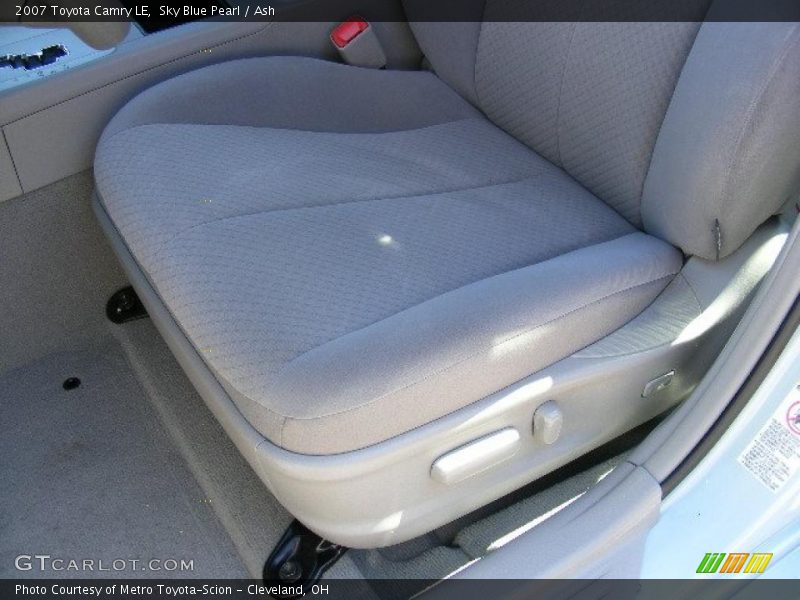 Sky Blue Pearl / Ash 2007 Toyota Camry LE