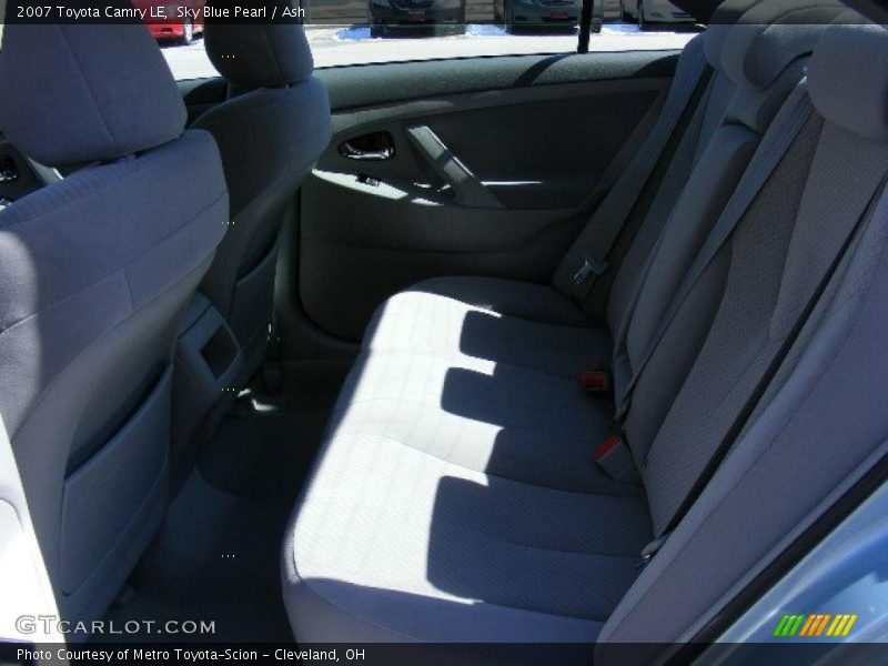 Sky Blue Pearl / Ash 2007 Toyota Camry LE