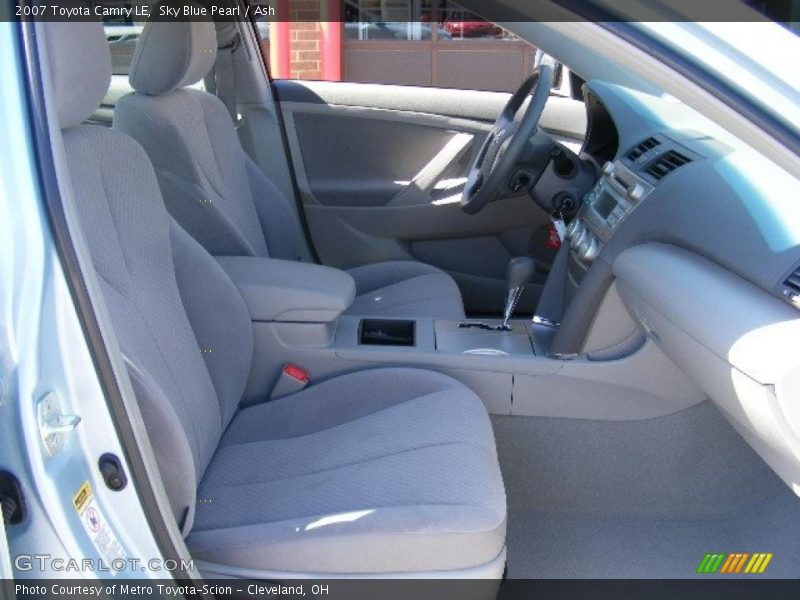 Sky Blue Pearl / Ash 2007 Toyota Camry LE