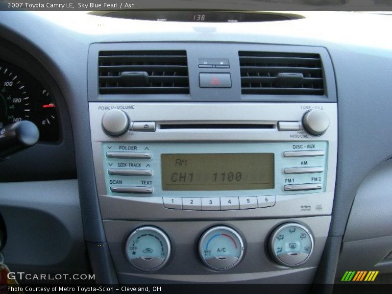 Sky Blue Pearl / Ash 2007 Toyota Camry LE