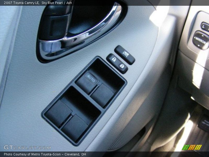 Sky Blue Pearl / Ash 2007 Toyota Camry LE