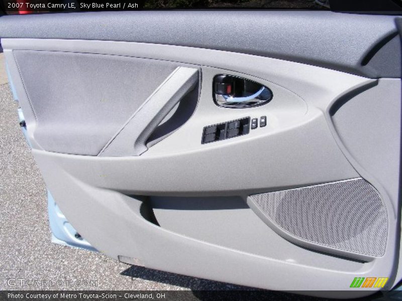 Sky Blue Pearl / Ash 2007 Toyota Camry LE