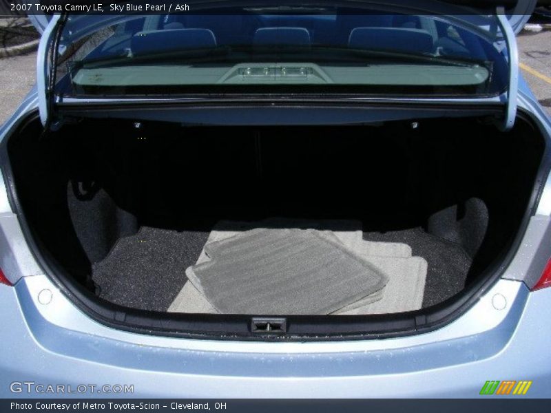 Sky Blue Pearl / Ash 2007 Toyota Camry LE