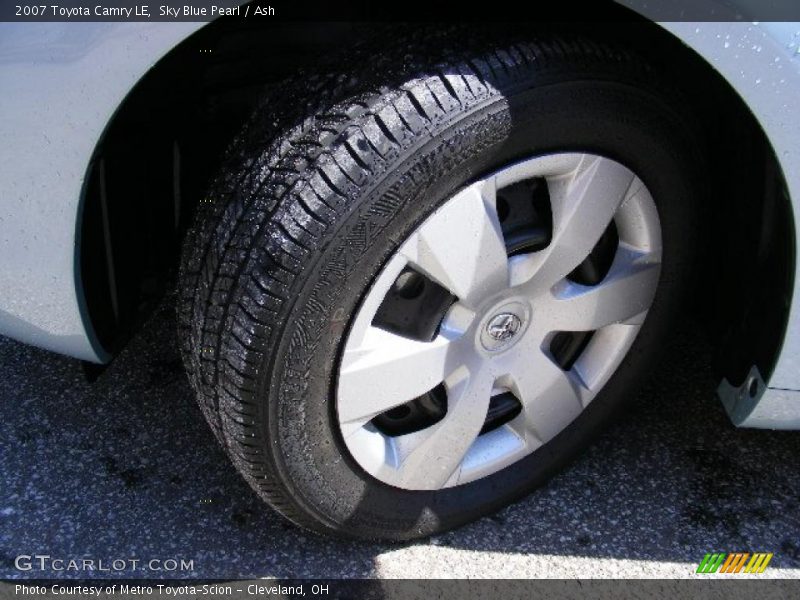 Sky Blue Pearl / Ash 2007 Toyota Camry LE