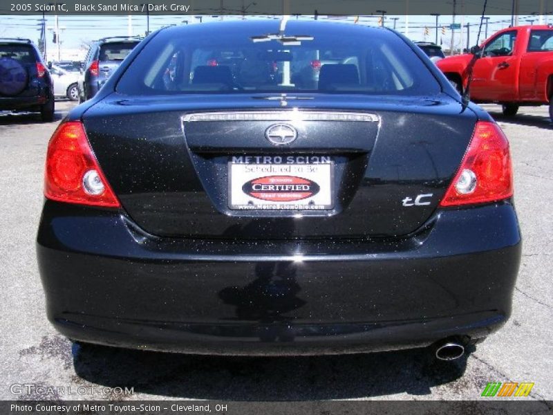 Black Sand Mica / Dark Gray 2005 Scion tC