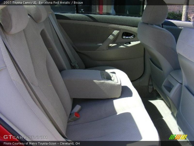 Barcelona Red Metallic / Bisque 2007 Toyota Camry LE