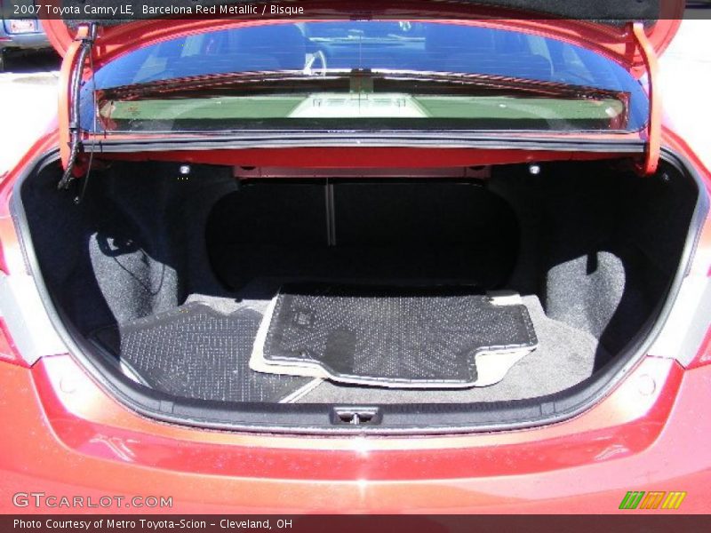 Barcelona Red Metallic / Bisque 2007 Toyota Camry LE