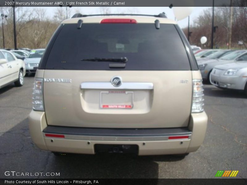 Light French Silk Metallic / Camel 2007 Mercury Mountaineer AWD