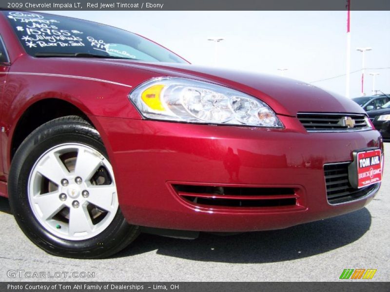 Red Jewel Tintcoat / Ebony 2009 Chevrolet Impala LT