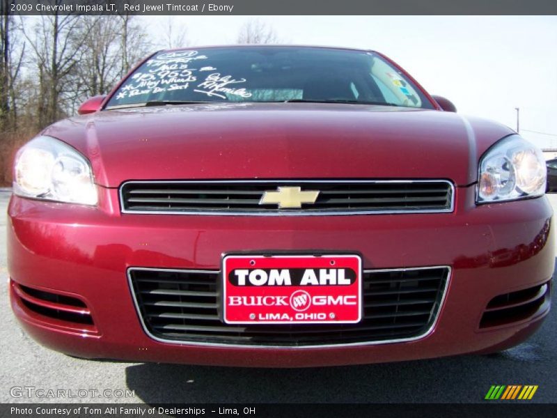 Red Jewel Tintcoat / Ebony 2009 Chevrolet Impala LT