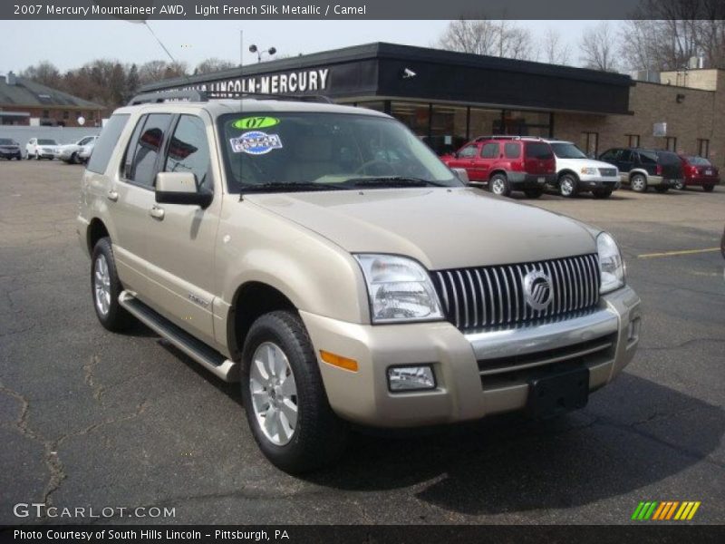 Light French Silk Metallic / Camel 2007 Mercury Mountaineer AWD