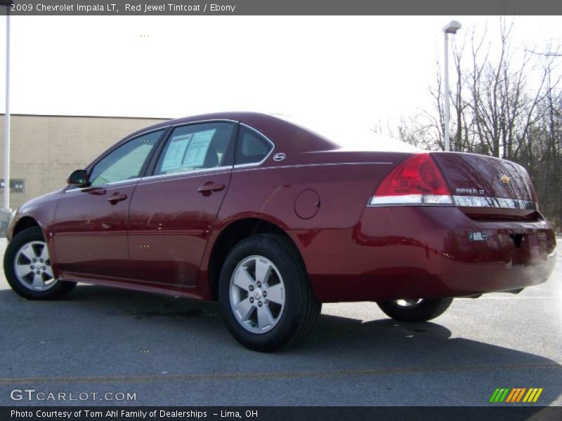 Red Jewel Tintcoat / Ebony 2009 Chevrolet Impala LT