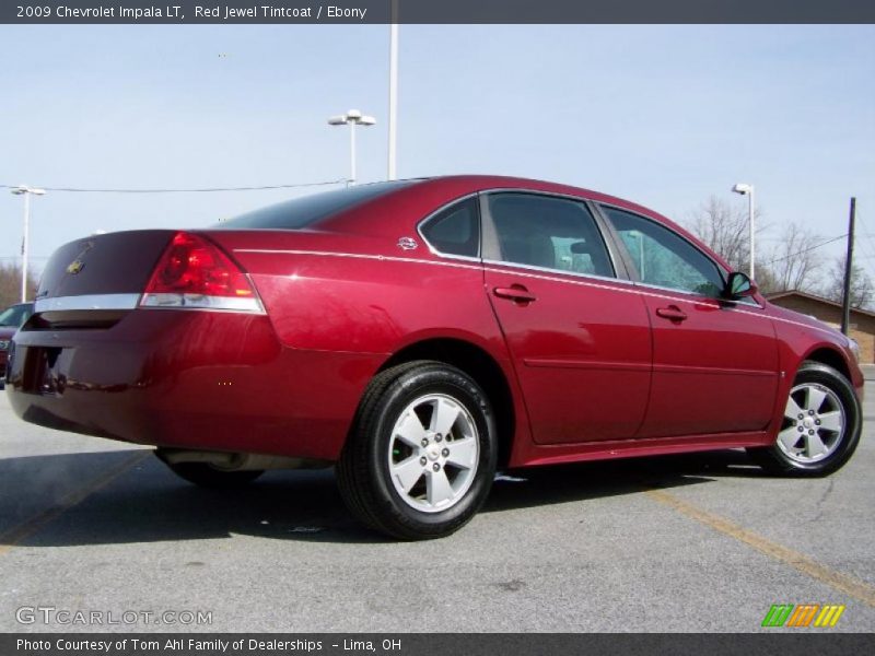 Red Jewel Tintcoat / Ebony 2009 Chevrolet Impala LT