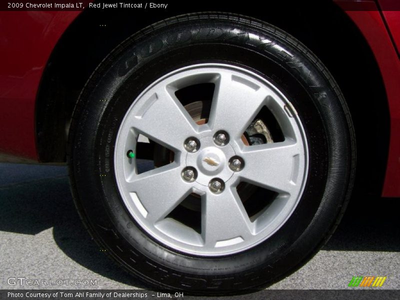 Red Jewel Tintcoat / Ebony 2009 Chevrolet Impala LT