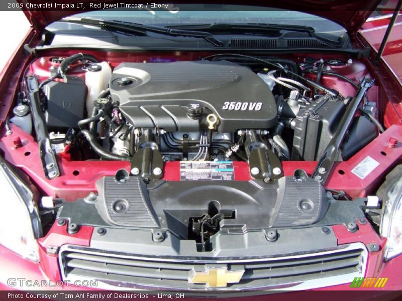 Red Jewel Tintcoat / Ebony 2009 Chevrolet Impala LT