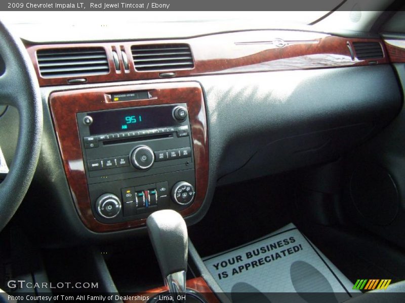 Red Jewel Tintcoat / Ebony 2009 Chevrolet Impala LT