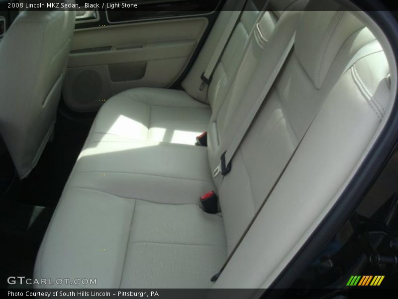 Black / Light Stone 2008 Lincoln MKZ Sedan