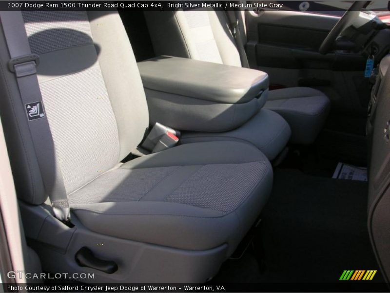 Bright Silver Metallic / Medium Slate Gray 2007 Dodge Ram 1500 Thunder Road Quad Cab 4x4