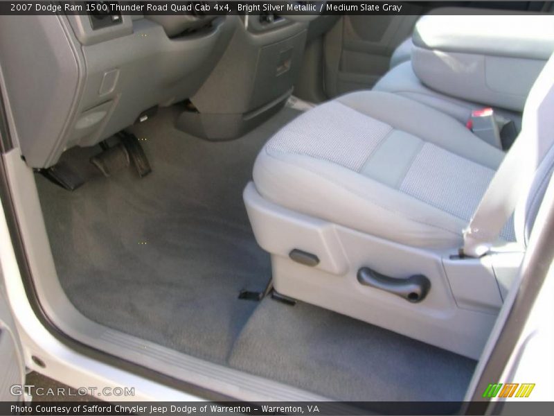 Bright Silver Metallic / Medium Slate Gray 2007 Dodge Ram 1500 Thunder Road Quad Cab 4x4
