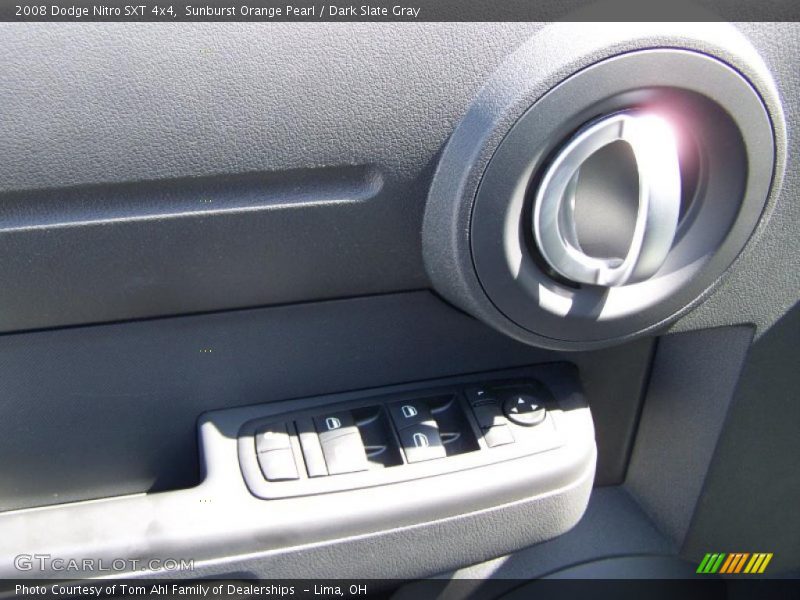 Sunburst Orange Pearl / Dark Slate Gray 2008 Dodge Nitro SXT 4x4