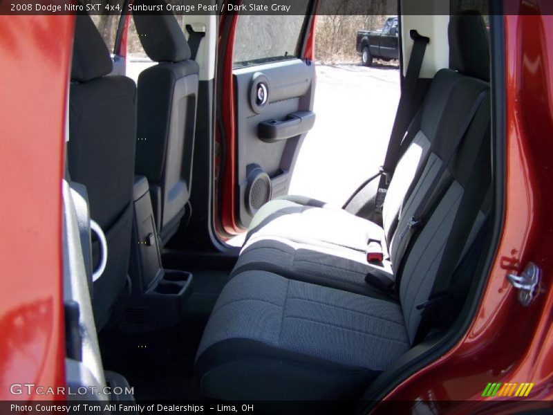 Sunburst Orange Pearl / Dark Slate Gray 2008 Dodge Nitro SXT 4x4