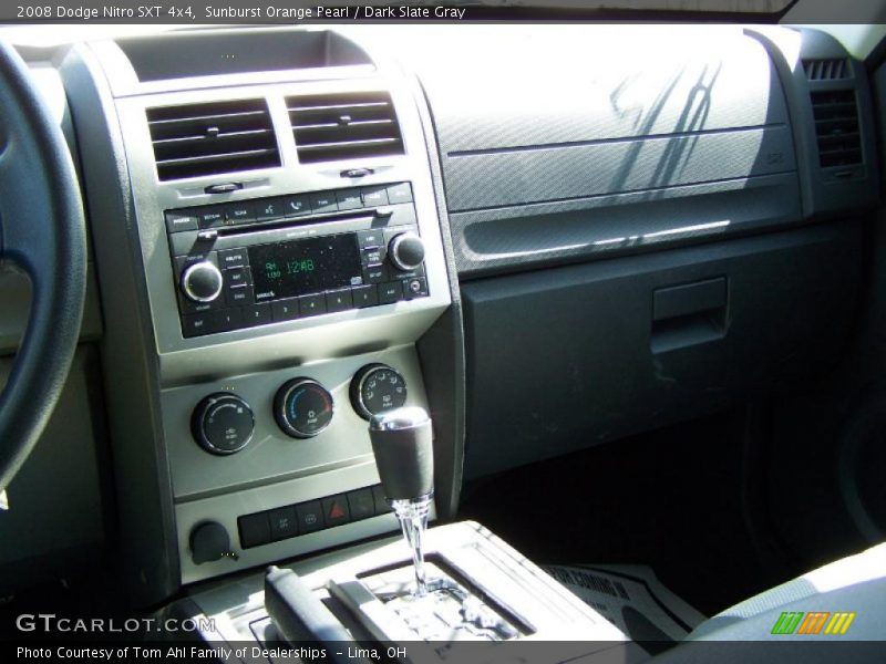 Sunburst Orange Pearl / Dark Slate Gray 2008 Dodge Nitro SXT 4x4