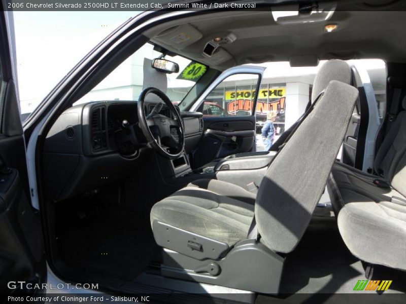 Summit White / Dark Charcoal 2006 Chevrolet Silverado 2500HD LT Extended Cab