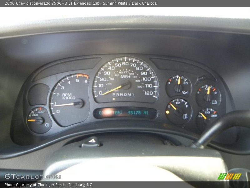 Summit White / Dark Charcoal 2006 Chevrolet Silverado 2500HD LT Extended Cab