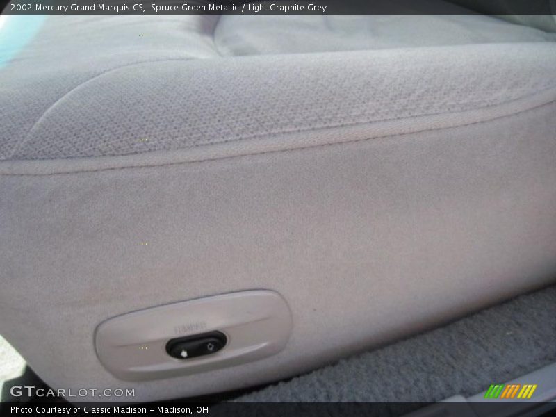 Spruce Green Metallic / Light Graphite Grey 2002 Mercury Grand Marquis GS