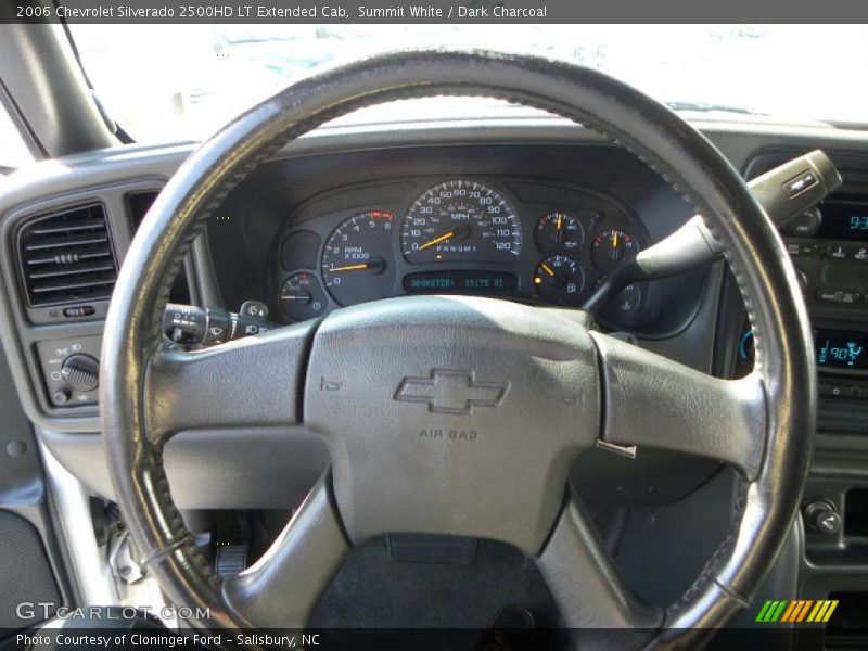 Summit White / Dark Charcoal 2006 Chevrolet Silverado 2500HD LT Extended Cab