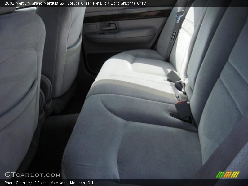 Spruce Green Metallic / Light Graphite Grey 2002 Mercury Grand Marquis GS