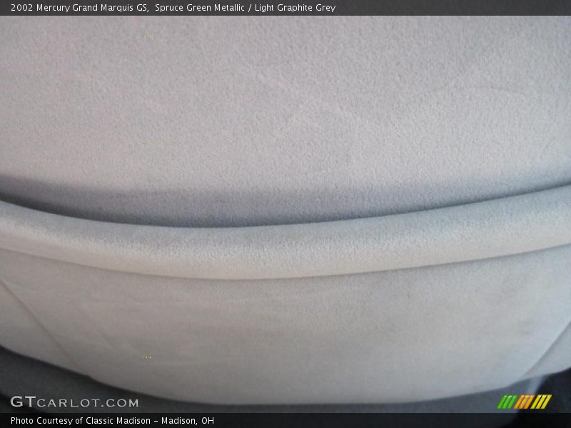 Spruce Green Metallic / Light Graphite Grey 2002 Mercury Grand Marquis GS