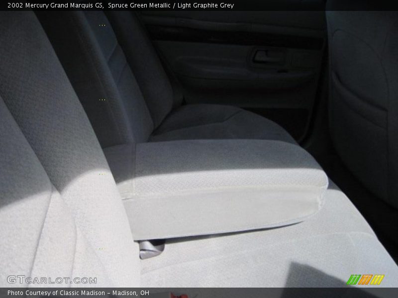 Spruce Green Metallic / Light Graphite Grey 2002 Mercury Grand Marquis GS