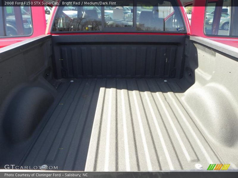 Bright Red / Medium/Dark Flint 2008 Ford F150 STX SuperCab